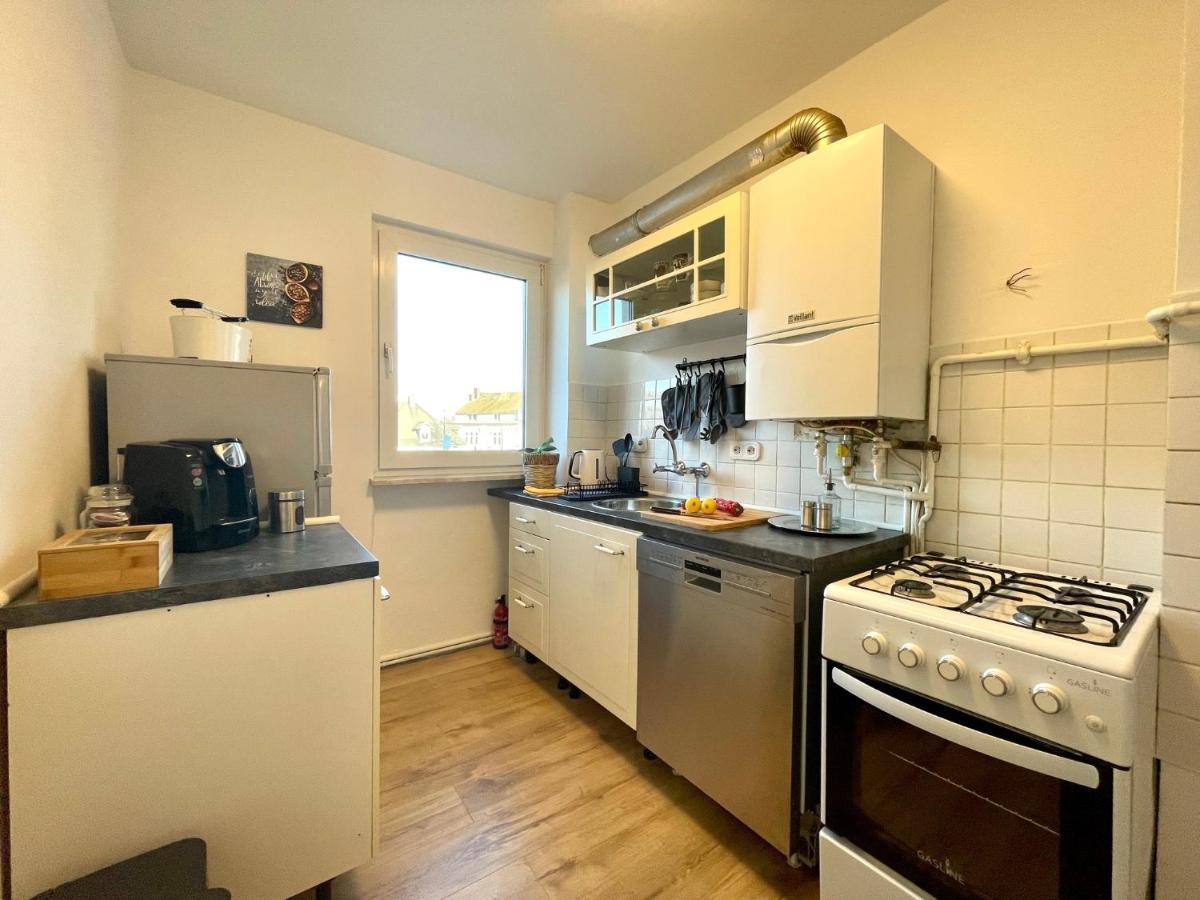 Downtown Apartment By Ninja Spaces - Kingsize-Bett, Kueche, Netflix, Terrasse Wuppertal Exterior foto